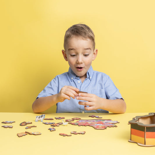 Puzzle de la carte allemande