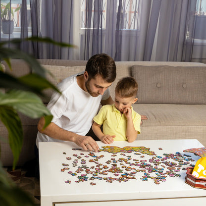 Puzzle de la carte letton