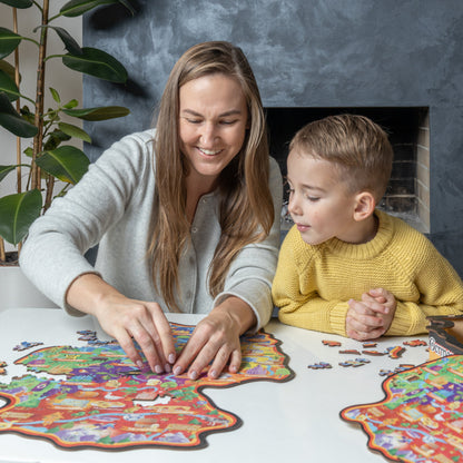 Puzzle della mappa tedesca