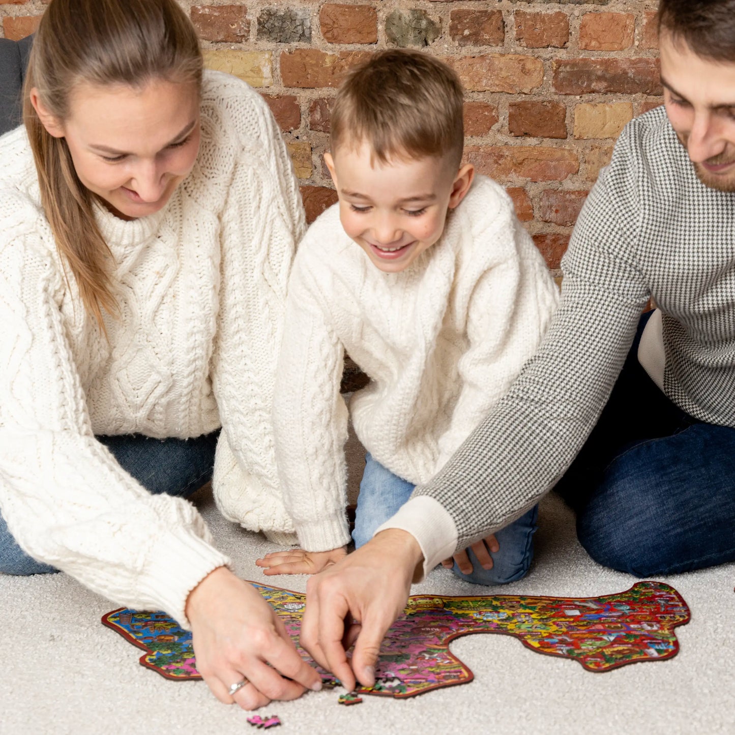 Puzzle de la carte letton
