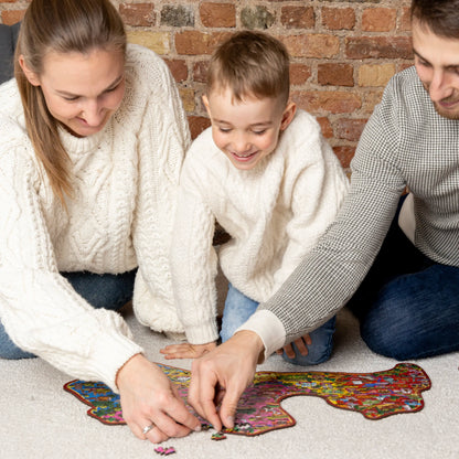 Puzzle de la carte letton